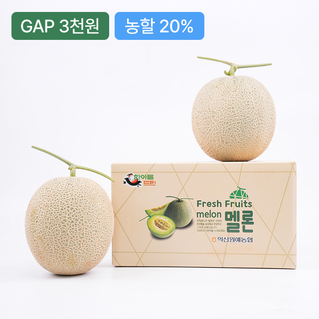 [GAP] 머스크멜론 3.2kg 2수