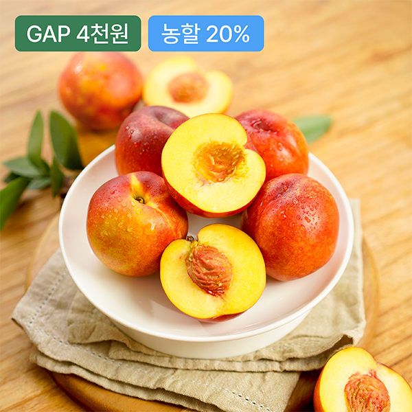 [GAP] 천도복숭아 2kg 신선(중소과/로얄과)