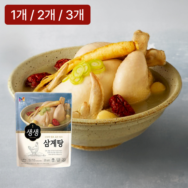 [목우촌] 생생삼계탕 1kg 3개