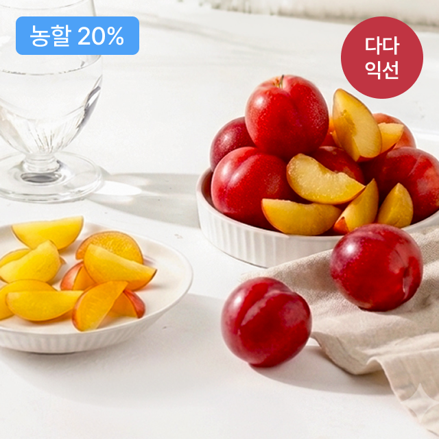 [산지직송] 정상자두 중과 11brix 800g/1.6kg/3.2kg