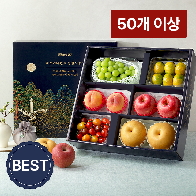 [50개이상][국보에디션] 제철과일 6종