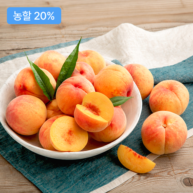 햇사레복숭아 4kg
