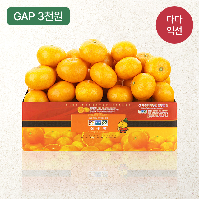 [제주위미농협] 문주왕 11brix 하우스감귤 2.5kg/ 3kg
